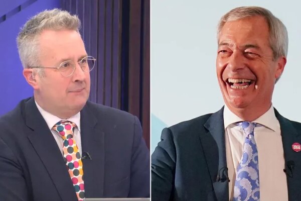 Christopher Hope, Nigel Farage