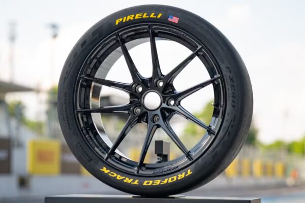 Pirelli P Zero Trofeo Track tire close-up