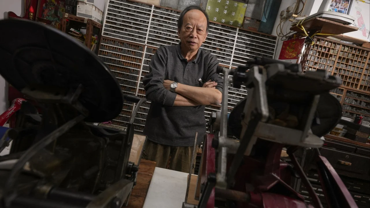Veteran printer’s mission to keep movable type tradition alive in Hong Kong