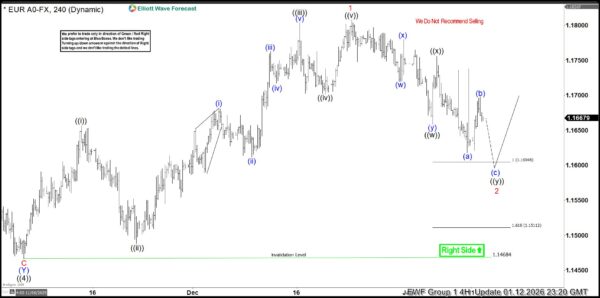 EURUSD Elliott Wave : Calling the Rally After Double Three Pattern