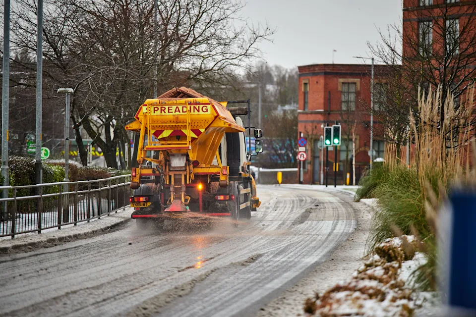 Many residents think their councils do not do enough to grit their roads. (PA)