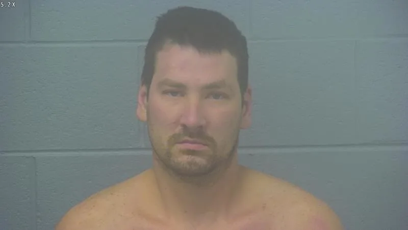 Aaron Stogsdill’s mugshot, photo courtesy of Greene County Jail.