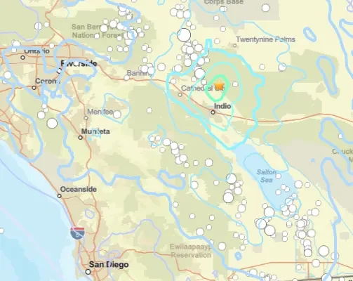 Nearly 5.0 earthquake felt in San Diego, Orange County and Temecula