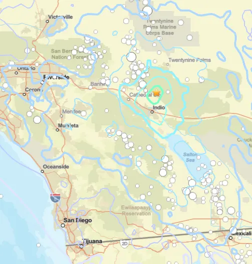 Nearly 5.0 earthquake felt in San Diego, Orange County and Temecula