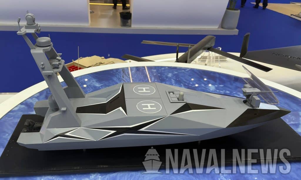China Unveils Sharp Shark 10 Armed USV at DIMDEX 2026
