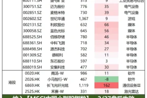 Changfei Fiber Optic Cable, Pony AI, SenseTime, and Hesai. See the complete list in the infographic below.