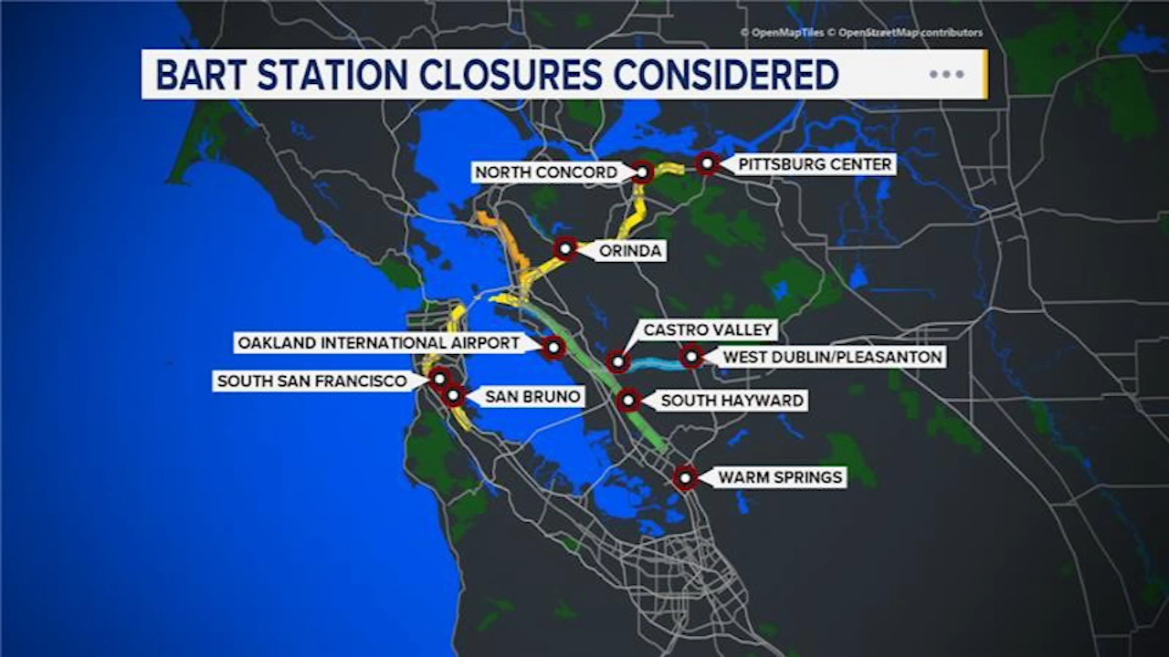BART's new gates helping prevent fare evasion; 10 train stations could close amid $400 million deficit