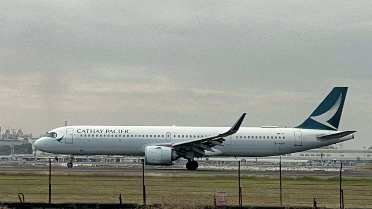 ‘Technical issue’ forces Hong Kong-bound Cathay flight to return to Kaohsiung