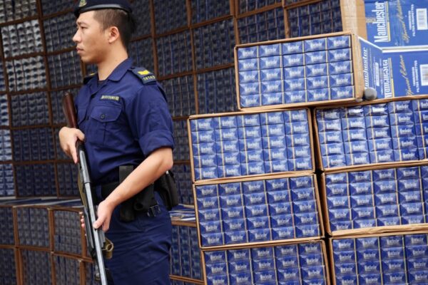 Hong Kong customs seizes HK$2.7 billion of illicit cigarettes as busts jump 36%