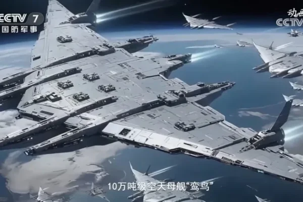 A swarm of Luanniao motherships