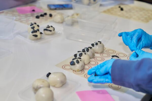 The mochi-making workshop is held in partnership with the charity TREATS. Photo: Handout