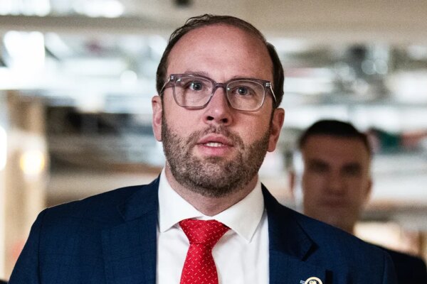Jason Smith of Missouri wearing a suit and tie.