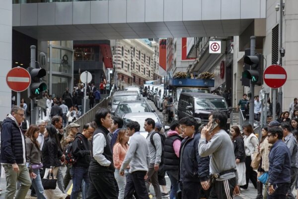Hong Kong’s jobless rate falls by 0.1 percentage point