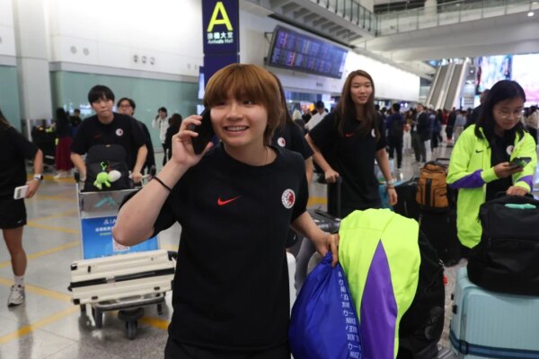 Hong Kong women’s football team happy to be home after anxious wait in Dubai