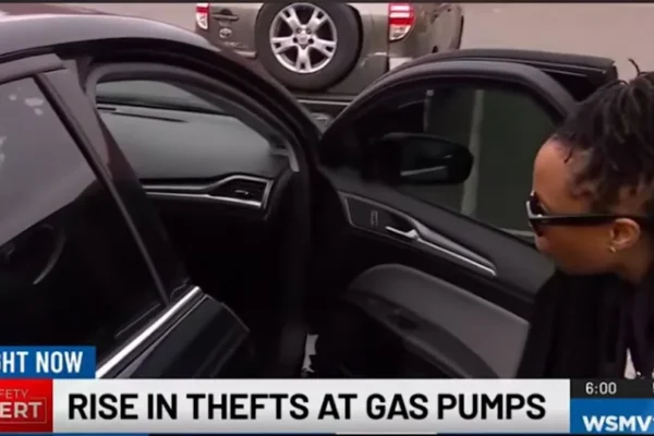 Thieves Are Quietly Opening Car Doors While Drivers Pump Gas.