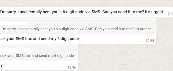 Scammers get in touch and pretend that it is an emergency