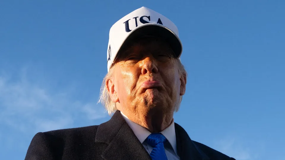 President Donald Trump's request for help in the Strait of Hormuz might not be going according to plan. / SAUL LOEB / AFP via Getty Images