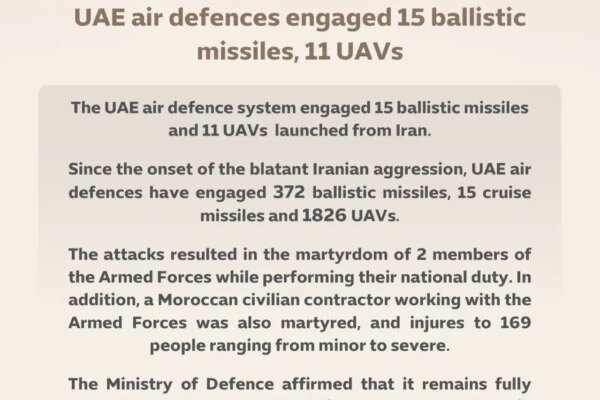 Statement of the UAEs Ministry of Defence