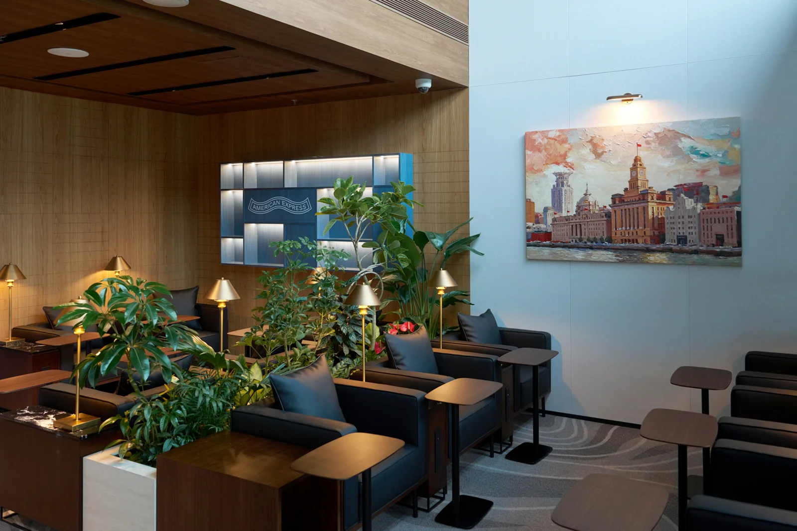 Amex's new lounge in Shanghai