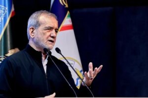 Earlier in the day, Iranian President Masoud Pezeshkian told Pakistan's Prime Minister Shehbaz Sharif, who is mediating negotiations between the US and Iran, that trust is needed to facilitate such talks. (File Photo/AP)