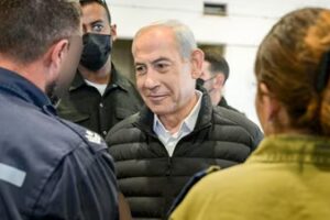 Israeli Prime Minister Benjamin Netanyahu visits the Palmachim Air Force Base (@netanyahu)