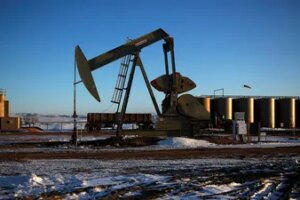 (Representational file image). An oil drilling pump site is seen in McKenzie County outside of Williston, North Dakota. (Shannon Stapleton/Reuters)
