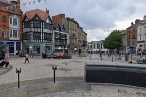 Queen Square in Wolverhampton