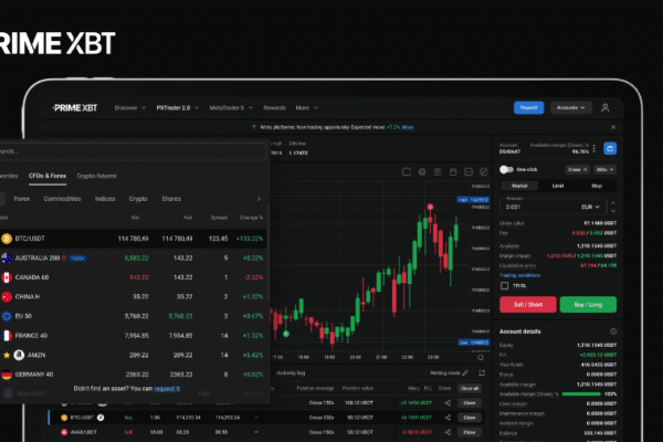 PrimeXBT introduces PXTrader 2.0 as crypto traders expand into forex, gold, indices, and stocks