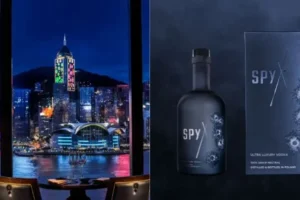 Spy X Vodka teams up with Aqua Hong Kong