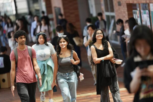 Non-local students account for more than 27 per cent of student numbers in the 2025-26 academic year, up from around 23 per cent a year earlier. Photo: Karma Lo
