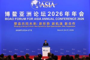 Chief Executive John Lee stressed that Hong Kong remained steadfastly committed to free trade and multilateralism and would continue to expand its global trade network. Photo: Facebook/John KC Lee