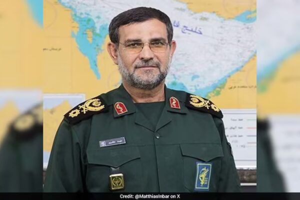 Iran Naval Commander Alireza Tangsiri Overseeing Hormuz Blockade Killed: Israel