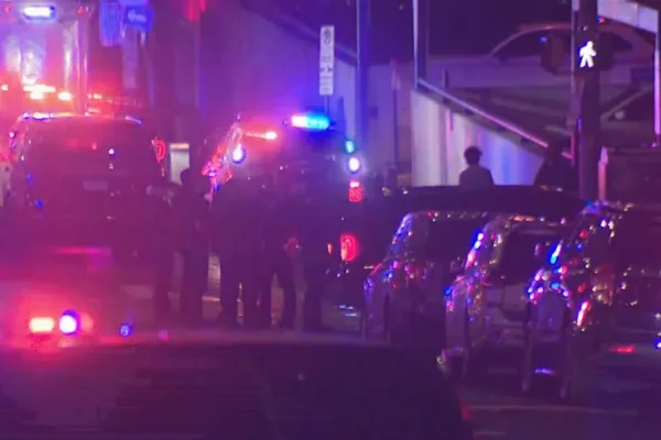 KVUE - PHOTO: An emergency response is seen in Austin, Texas, in a screengrab from video from KVUE, an ABC News affiliate state, on Sunday, March 1, 2026.