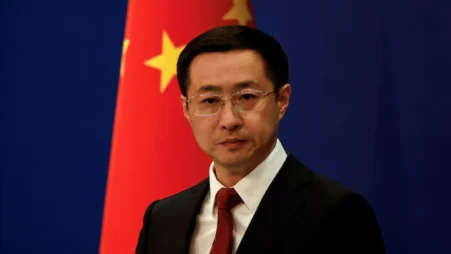 Chinese Foreign Ministry spokesperson Lin Jian. Photo: Reuters