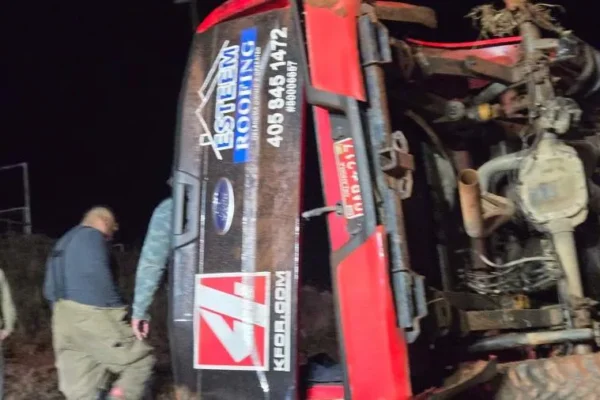 KFOR 4Warn Storm trackers injured in crash during tornadic storms