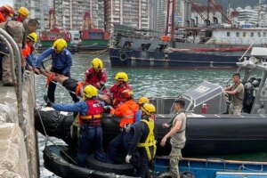 Couple to face child neglect charges after son swept into sea during Typhoon Ragasa