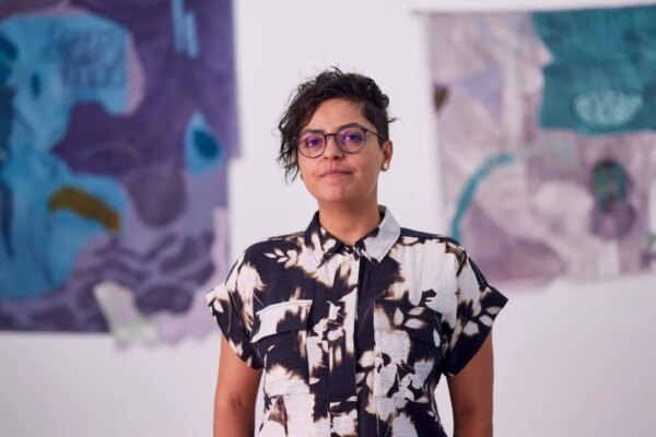US-based Iranian’s cloth works at Art Central reflect complex fabric of her identity