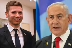 Yair Netanyahu is the son of Israeli PM Benjamin Netanyahu. (X/@A_M_R_M1)