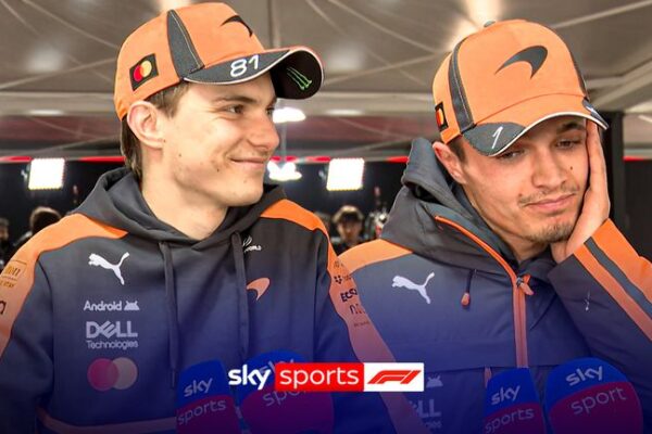 mclaren pen cams chinese grand prix