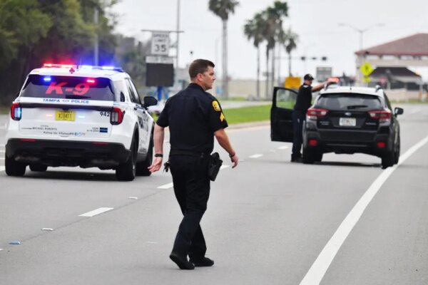 Police officer in Tampa, Florida