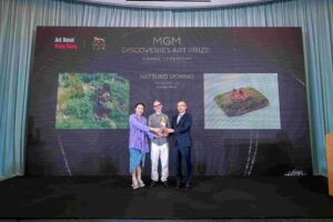 The winner of the 2026 MGM Discoveries Art Prize is revealed with the award presented to the artist of Galerie Allen in France, whose work stood out for its originality and forward-looking artistic vision.