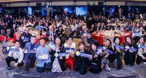 A grand group photo caps off the celebration.
