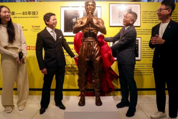 Hong Kong marks 85th anniversary of Bruce Lee’s arrival with statue and exhibition