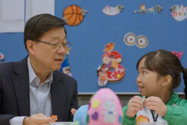 Hong Kong’s John Lee pledges to expand after-school care for low-income families