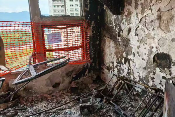 Hon Wing’s home on the 19th floor of Wang Sun House. Photo: Handout