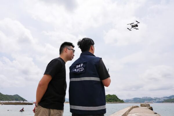 The Agriculture, Fisheries and Conservation Department will also use drones at Sharp Island. Photo: Karma Lo