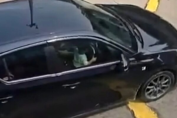 Man arrested after viral video shows child steering car on busy Hong Kong road