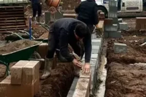 Grant Learmont working as a builderCredit: SWS