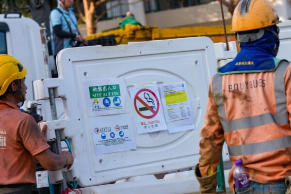 Authorities rule out smoking areas at construction sites under proposed ban