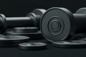 An extreme close-up of various gears, levers, and other industrial banking machinery, conveying the physical, mechanical nature of the financial system in a visually striking, non-literal way.